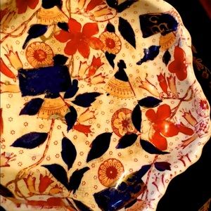 Japanese Polychromed Porcelain Dish